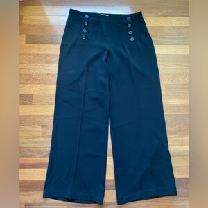 Max Studio, wide leg black pants